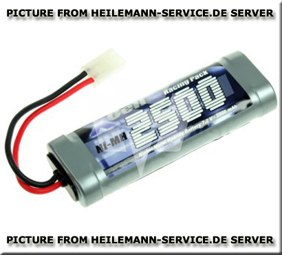 hspracing de xcell rc marken racing akku pack 7 2 volt 2500 mah